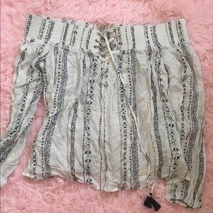 F21 boho off shoulder